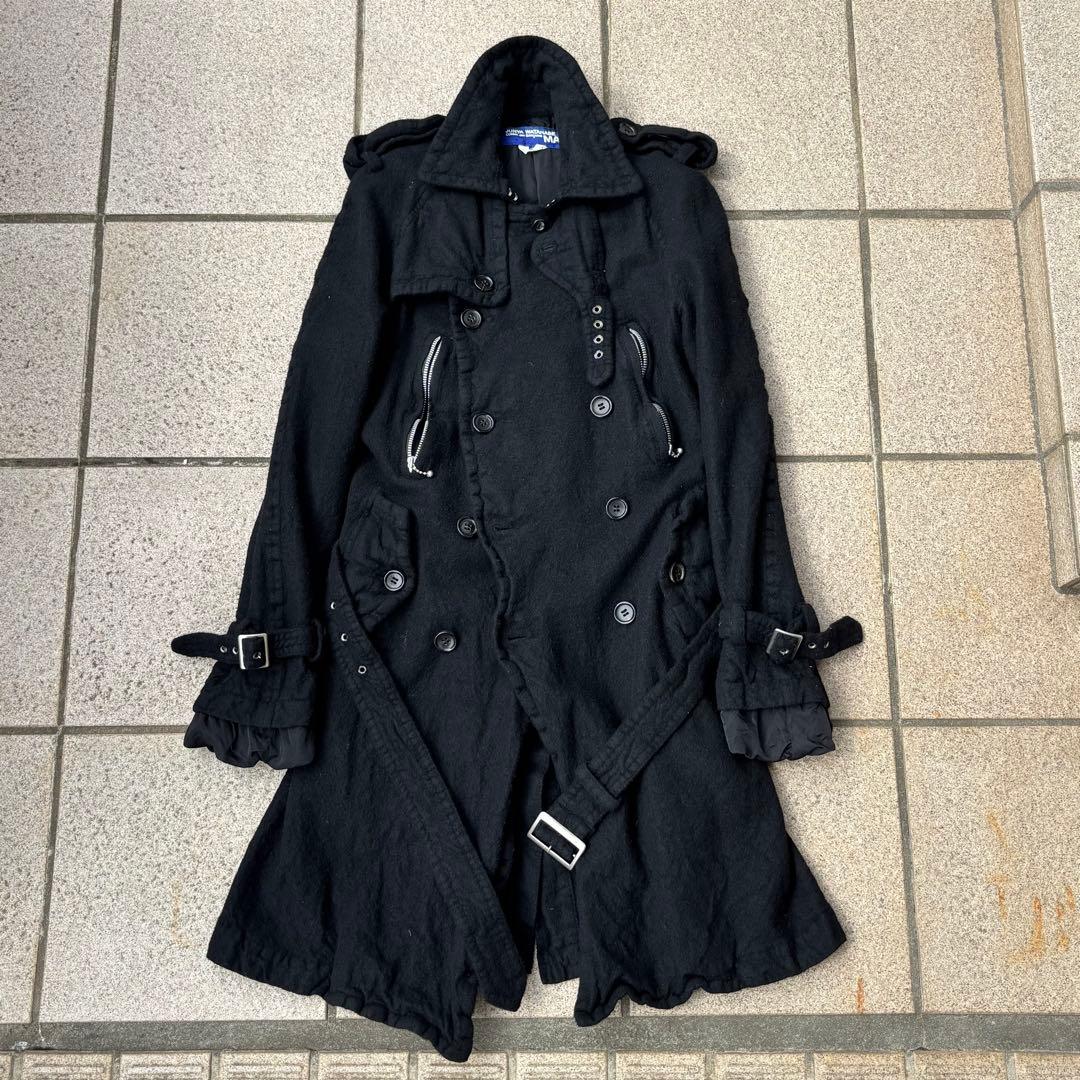 ジュンヤワタナベ コムデギャルソンマン 縮絨 トレンチコート
