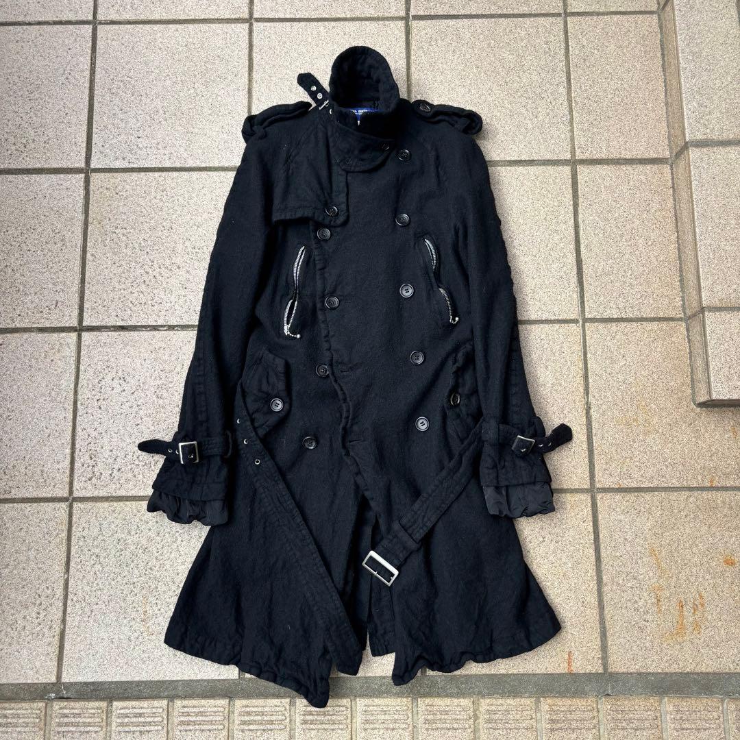 ジュンヤワタナベ コムデギャルソンマン 縮絨 トレンチコート