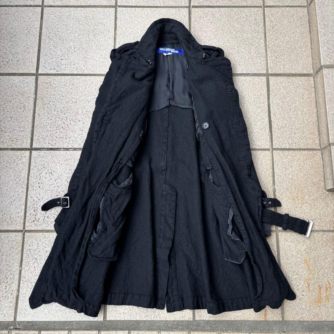 ジュンヤワタナベ コムデギャルソンマン 縮絨 トレンチコート