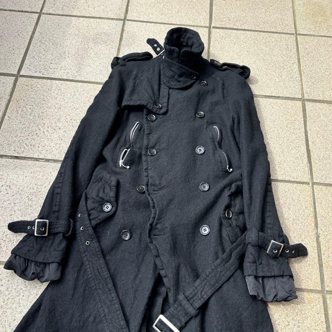 ジュンヤワタナベ コムデギャルソンマン 縮絨 トレンチコート