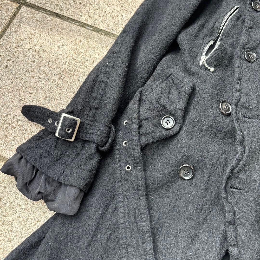 ジュンヤワタナベ コムデギャルソンマン 縮絨 トレンチコート