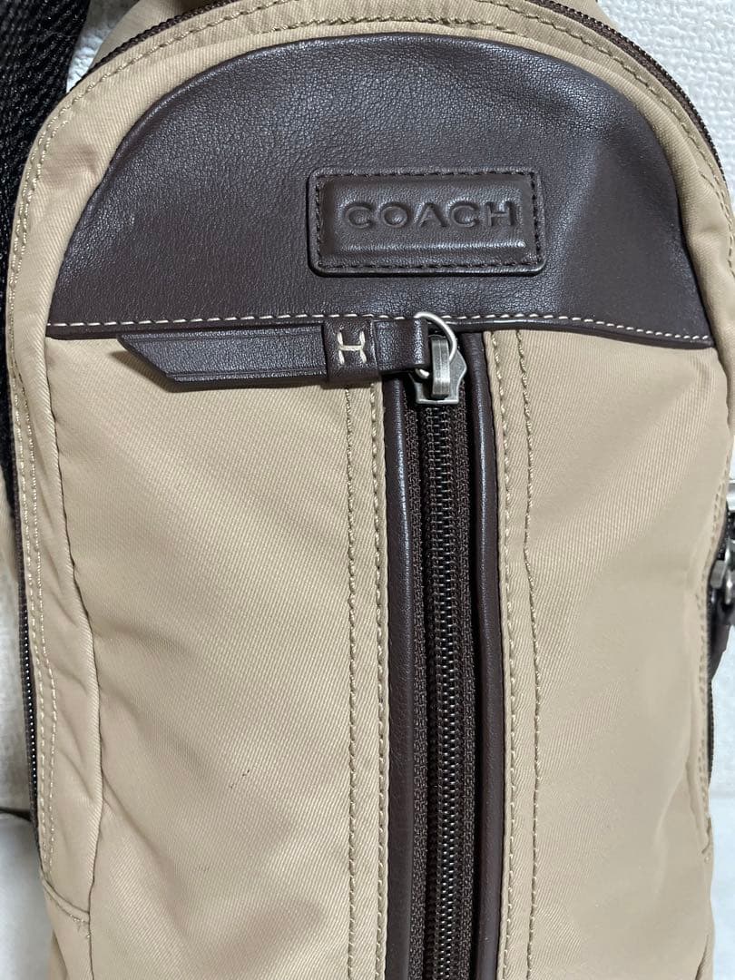 カ*ん様 ✨美品❤️COACH❤️F70692 ヴァリックナイロンスリングバッグ