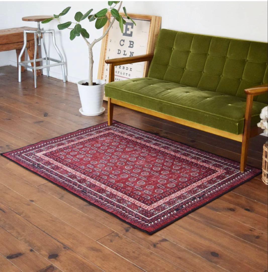 新品 未使用品 TOCO LIFE ヴィンテージ風ラグ　200×140cm