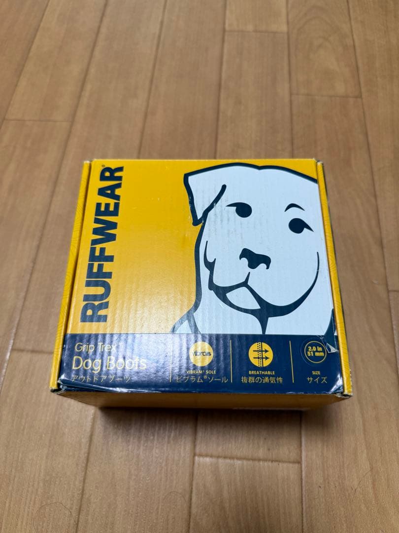 Y-RO419 犬用ブーツRUFFWEAR GRIP TREX青4足セット