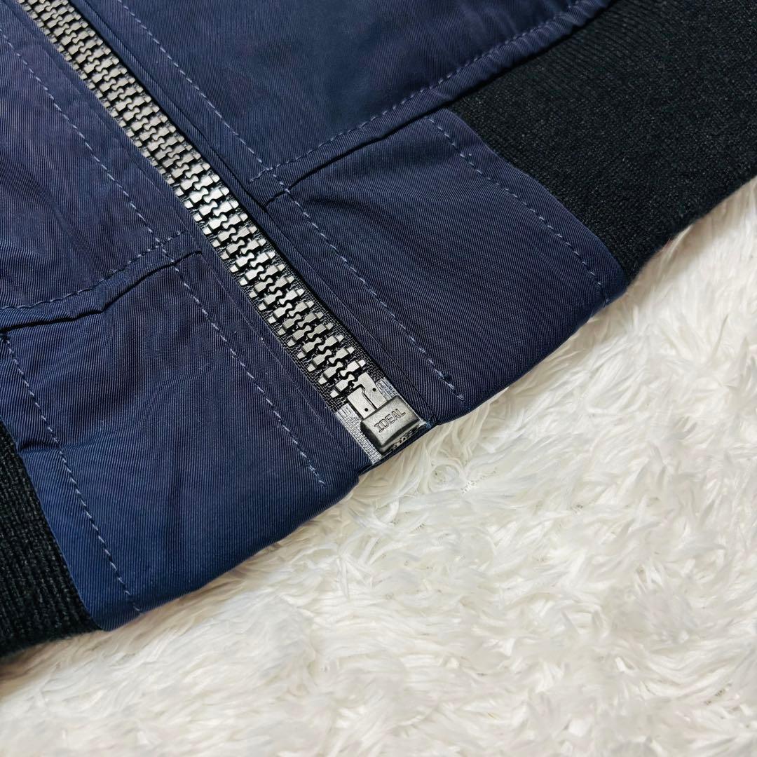 希少 AVIREX ジェミニ計画 GT-10 スタンドカラー カスタム MA-1