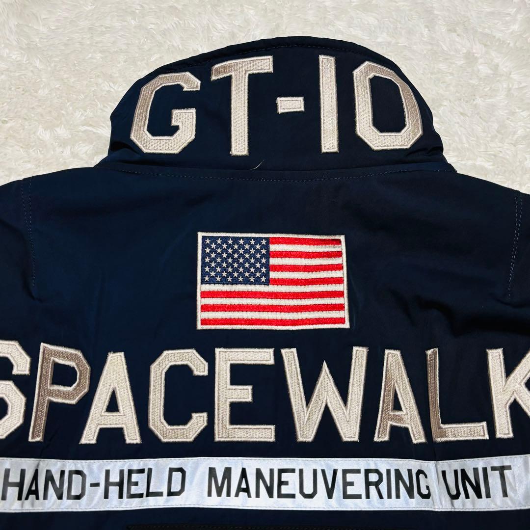 希少 AVIREX ジェミニ計画 GT-10 スタンドカラー カスタム MA-1