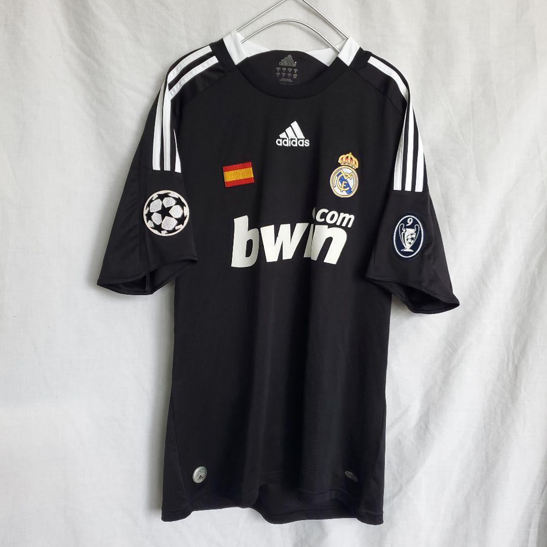adidas レアル・マドリード08-09 アウェイ 正規品 黒 ユニフォーム
