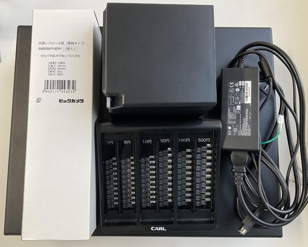 Airレジ対応 セイコーRP-F10 K27J1-5/ドロアワDRW-A01-K