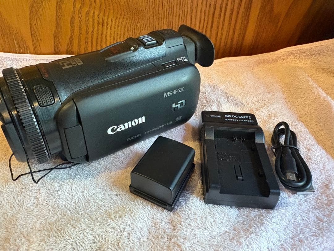 【動作確認済】Canon HDビデオカメラ iVIS HF G20