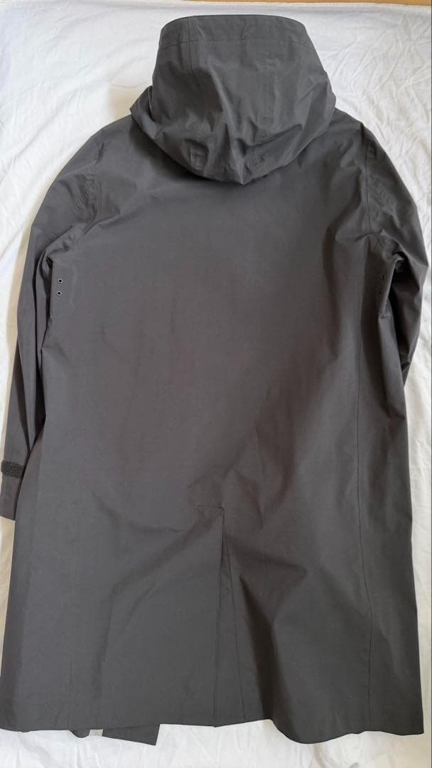 美品 MACKINTOSH マッキントッシュ ナイロン フーデッドコート レイン