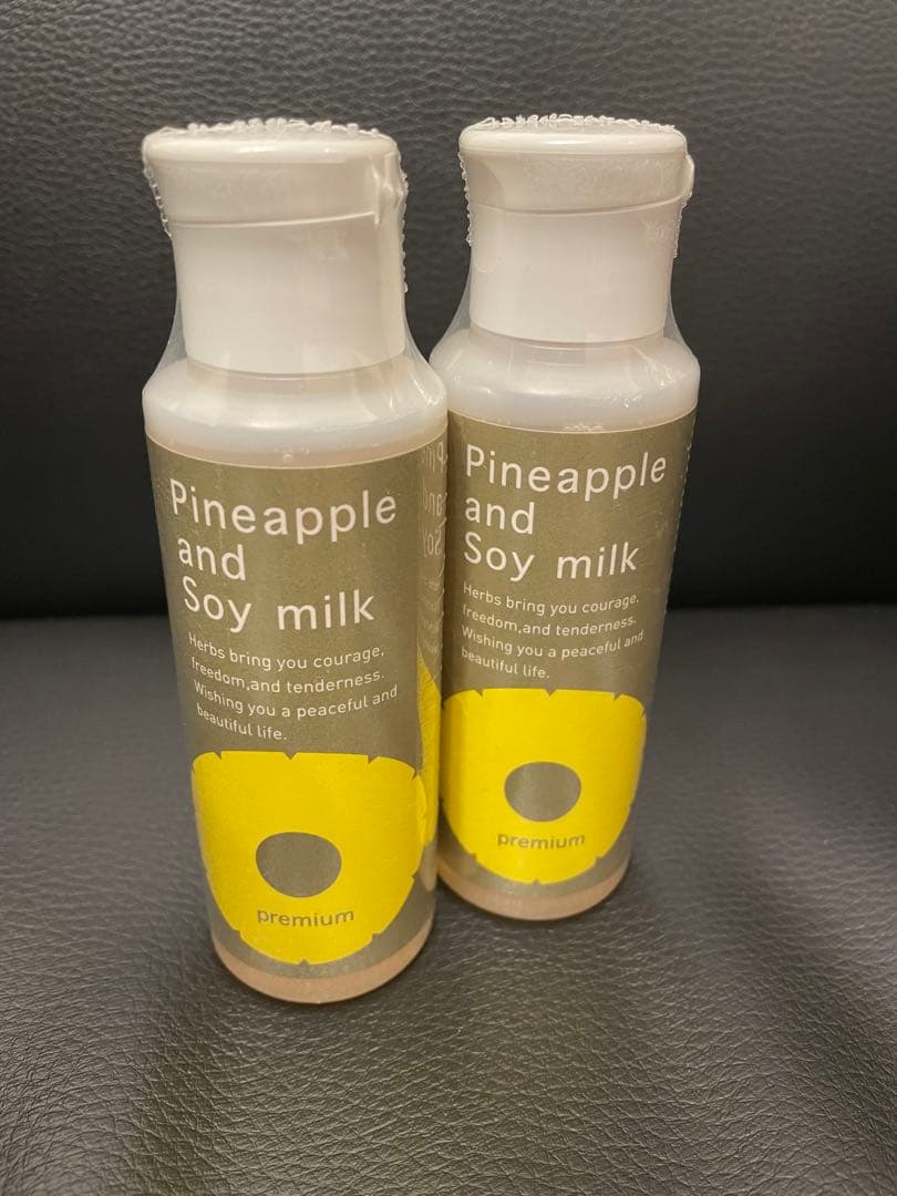 【新品】パイナップル豆乳ローションプレミアム100ml2本