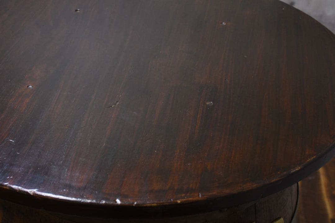 EBK55 コカ・コーラ バレルテーブル 古材 ヴィンテージ カウンターテーブル