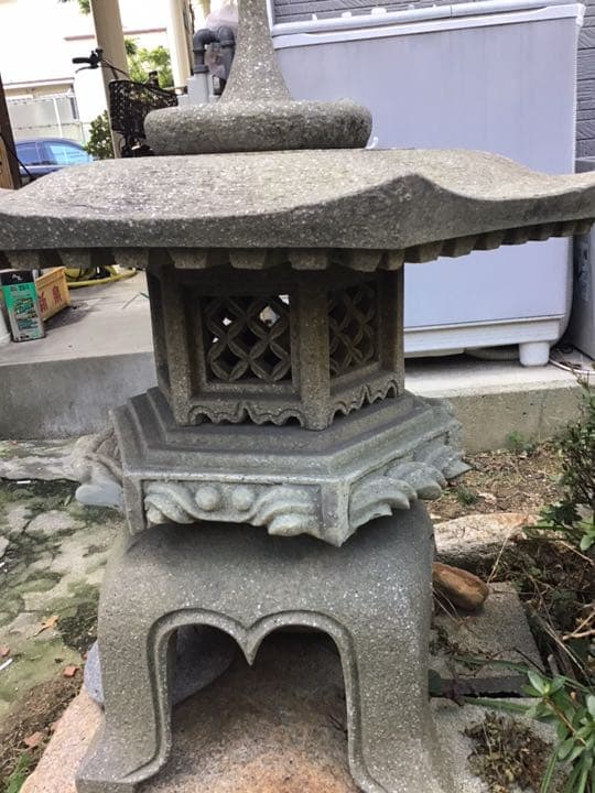 灯籠 置物 レイアウト