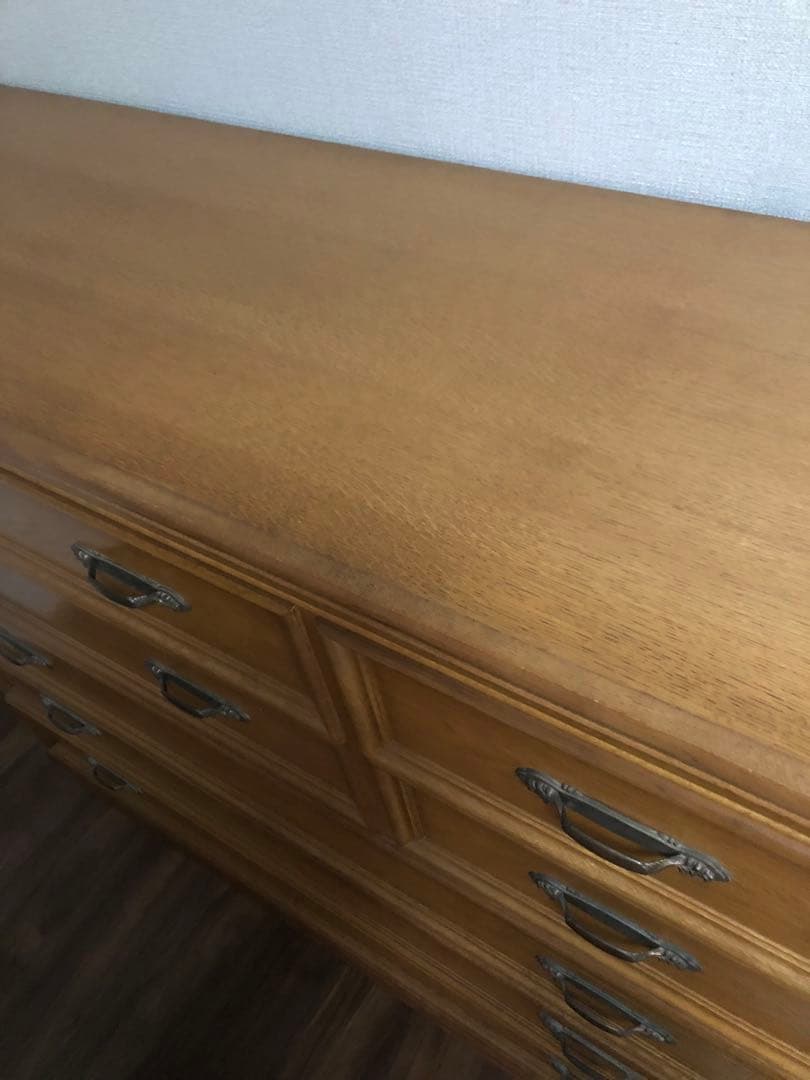 桐タンス　たんす　箪笥　伝統家具　高級家具　ワイドチェスト