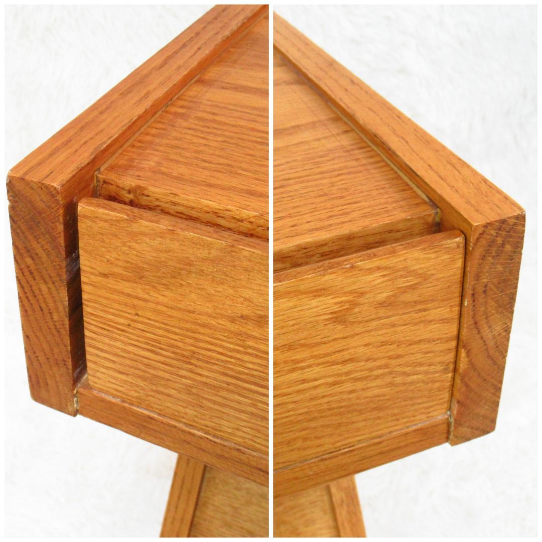 BI OAK DRAWER TABLE【LIFE FARNITURE】