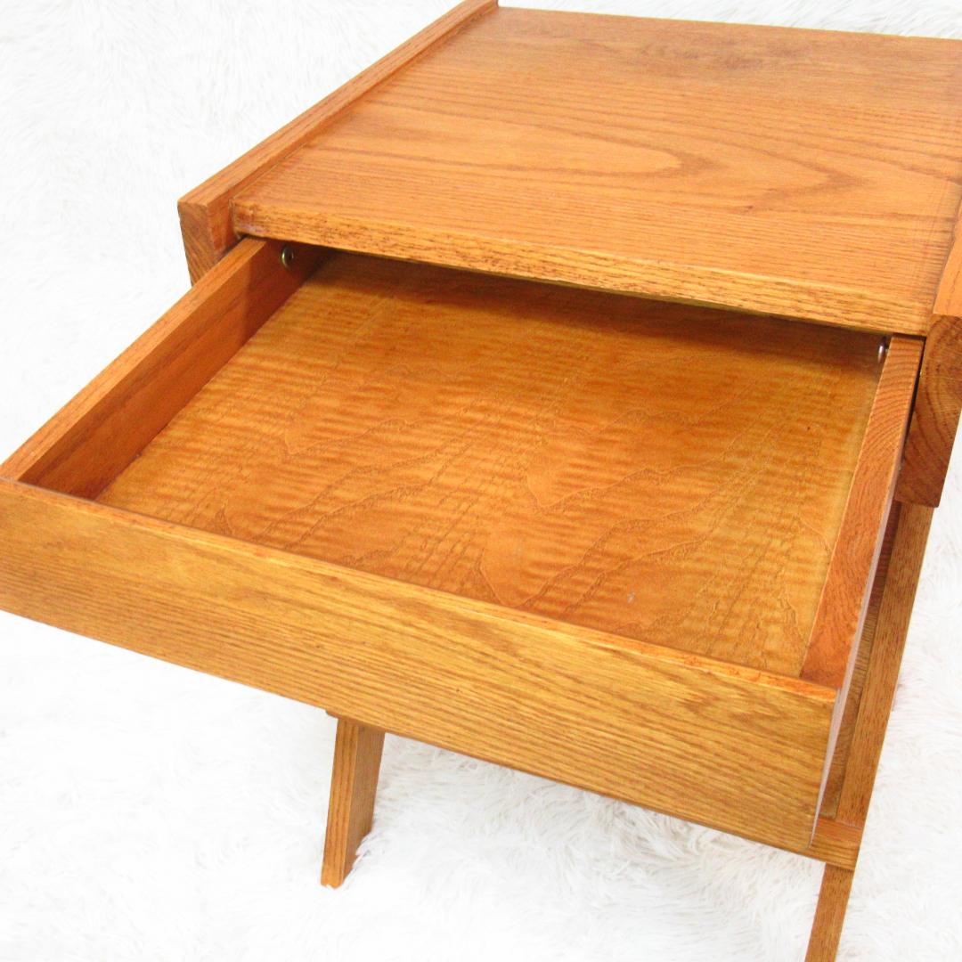 BI OAK DRAWER TABLE【LIFE FARNITURE】