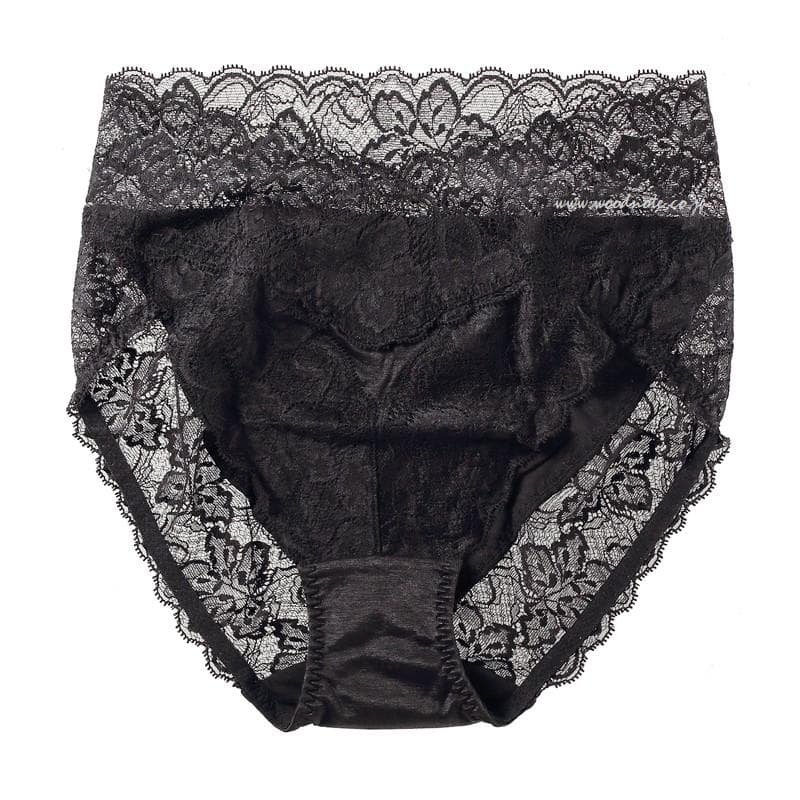めばえ ララ・ファンタジー レーシーショーツ B&W S