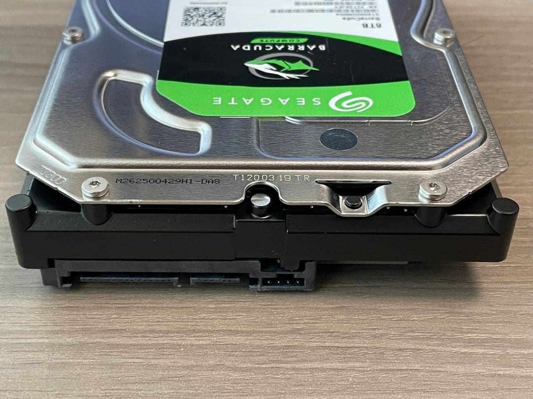 【正常/8TB】Seagate ST8000DM004 タイムシフト使用