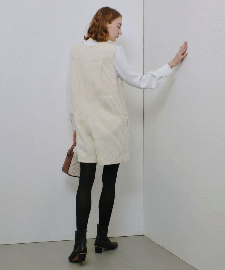 新品☆日本製☆allureville アルアバイル☆ウールロービングコンビネゾン