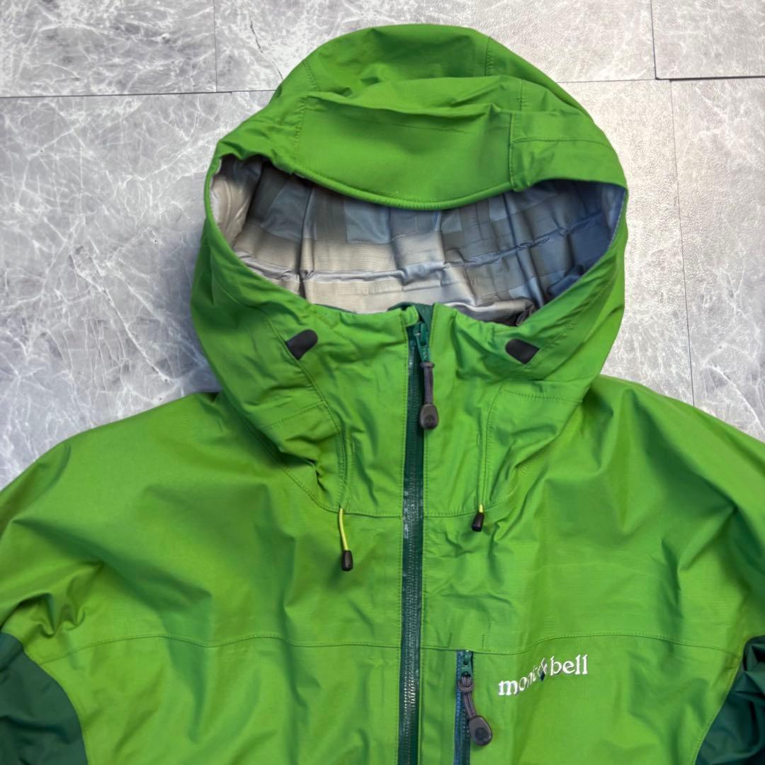 極美品　モンベル　3in1フォールラインパーカー　ハードシェル　メンズ　S