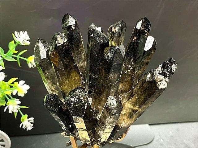 ★超綺麗高透明度水晶クラスターB87C6/168C16D