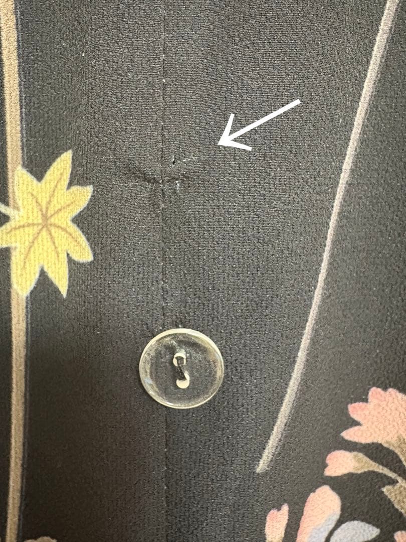 キャサリンコテージ 袴セット 150cm 黒着物 ×えんじ袴