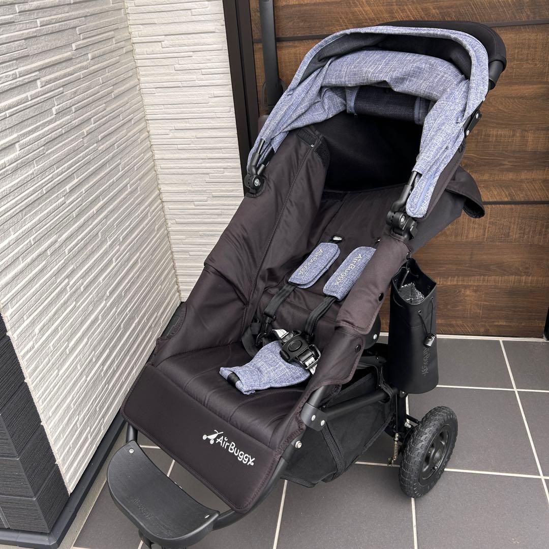 エアバギー ココプレミアム フロムバース ベビーカー 3輪 雨除け付 ハイエンド