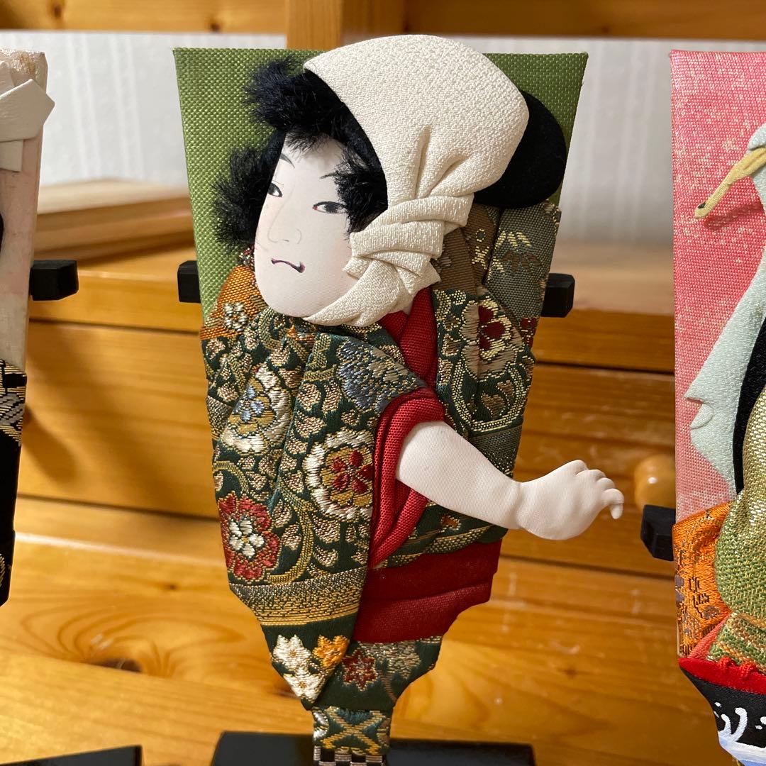 飾り羽子板　押絵　ハンドメイド