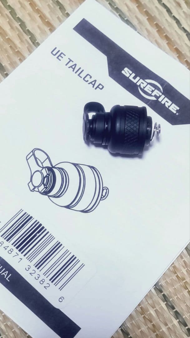 【実物】SUREFIRE UE TAILCAP