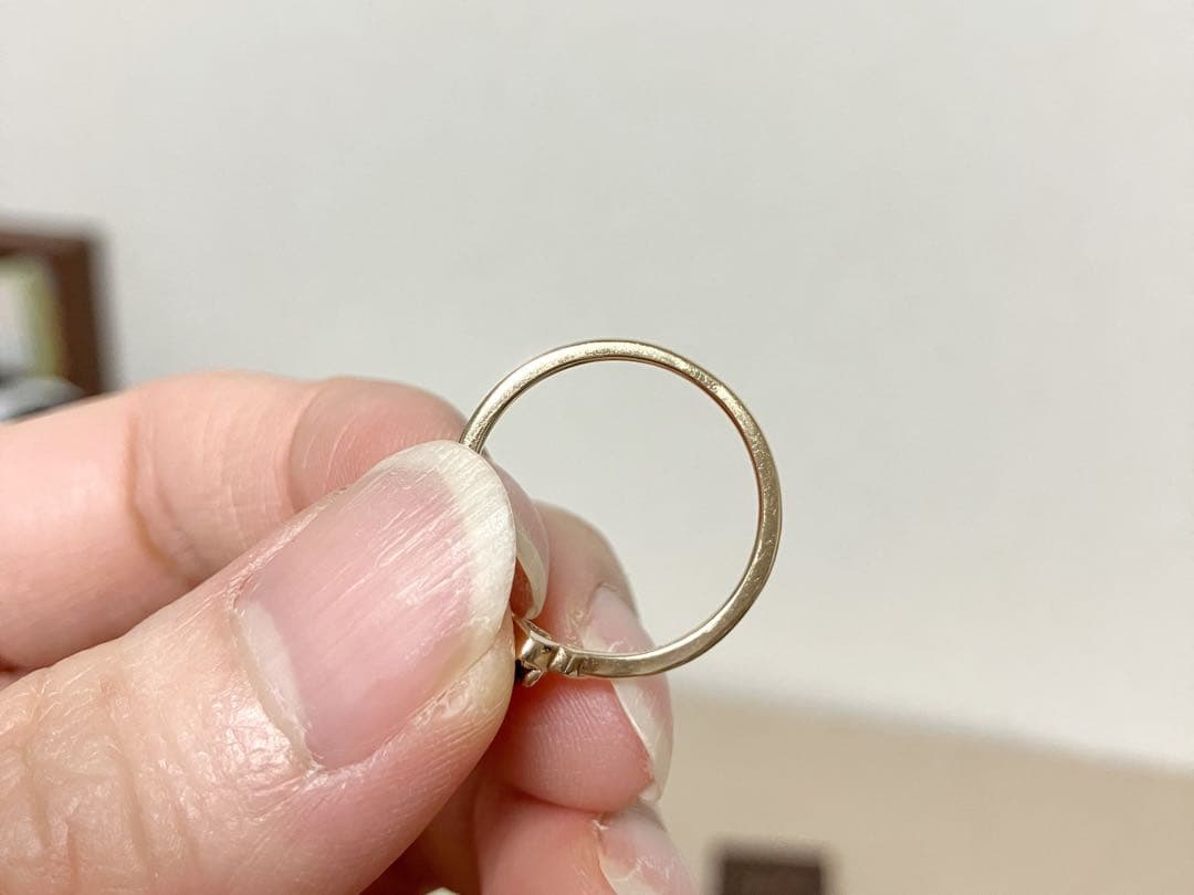 moni＊ さん専用 agete アガット リング ガーネット K10 11号