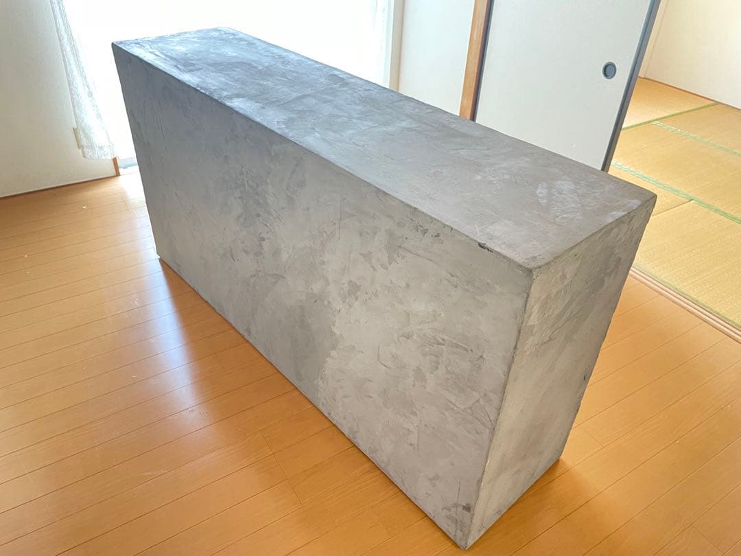 【直接受け取り】モルタルカウンター✩グレー✩カフェ✩レジ✩インテリア