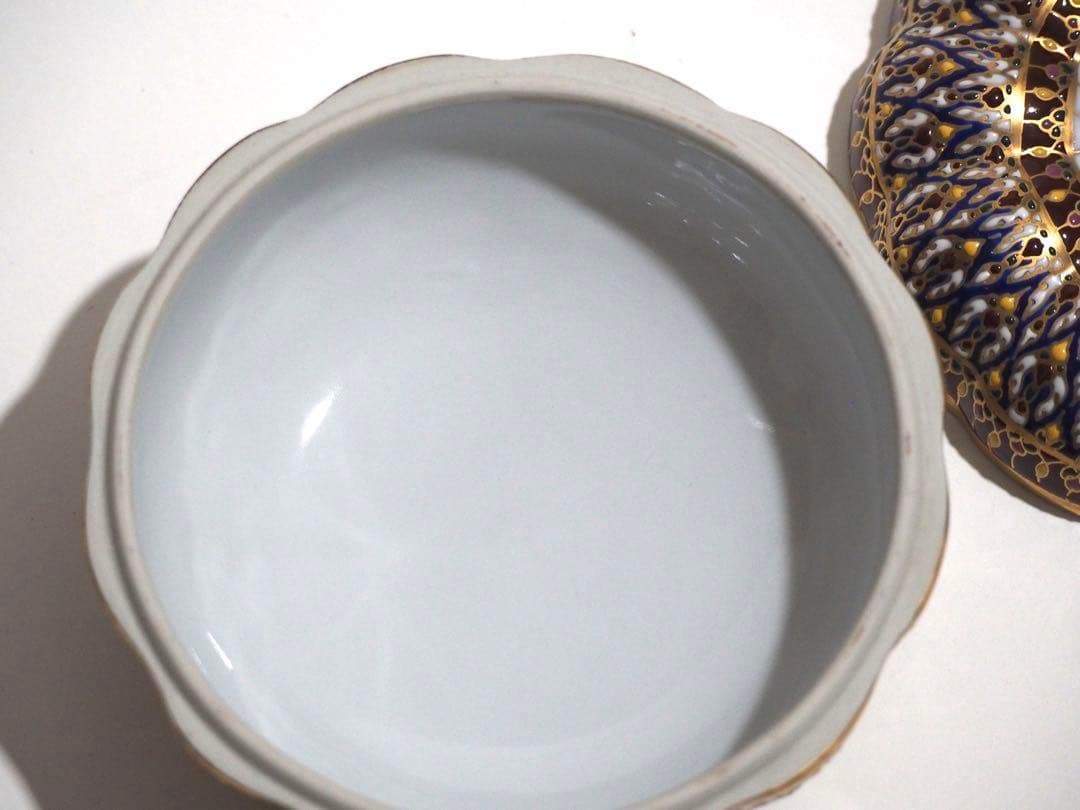 未使用　タイ土産　ハンカチ　ベンジャロン焼き 蓋物　まとめ売り