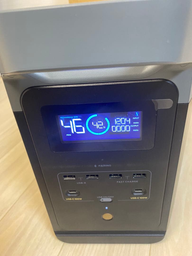 EcoFlow DELTA 2 容量1024Wh 出力1500W