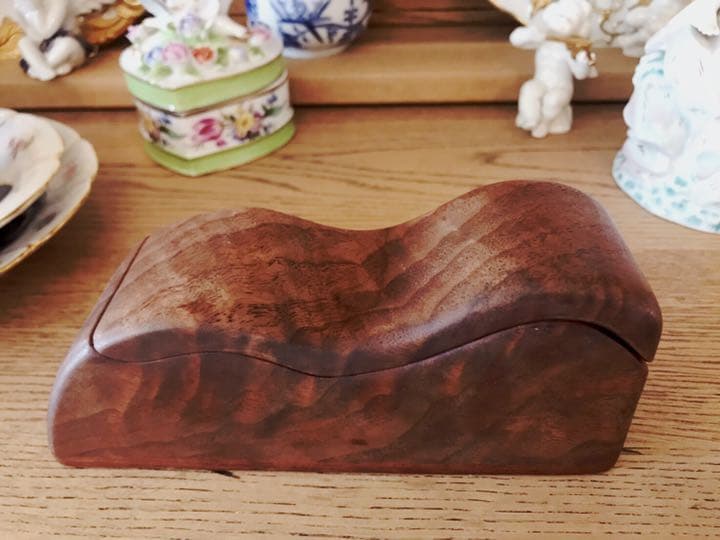 アンティークの木箱☆小物入れ