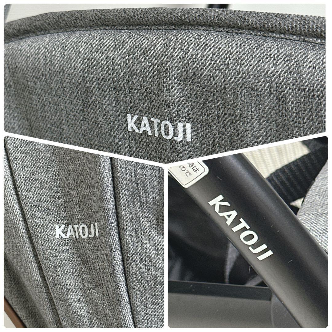 ✨美品✨ KATOJI　ベビーカー 2-Seater グレー　ベビーカ カトージ