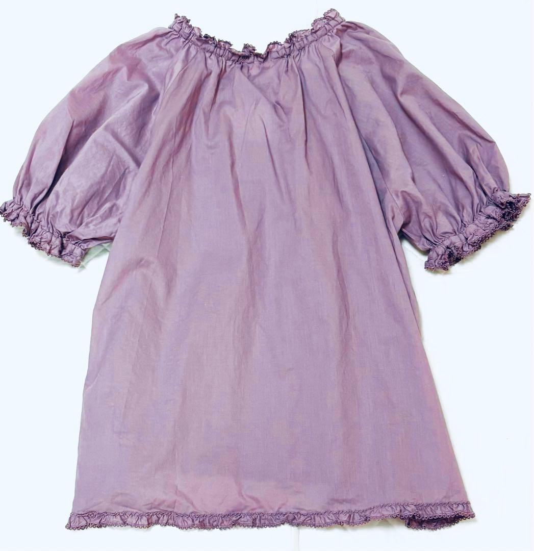 本日限定中⭐︎ピンクハウス　お洒落なロゴ刺繍入りローンブラウス　新品