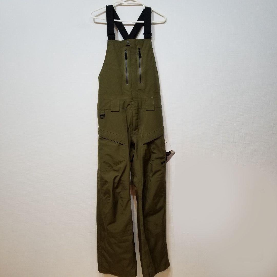 トゥーフォーワン 241 ゴアテック　ビブパンツ　M　オリーブグリーン系