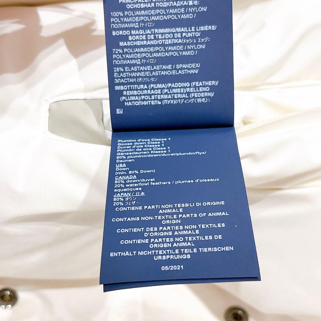 ヘルノ　ラミナー　ゴアテックス　ダウンジャケット　ホワイト　40 レディース