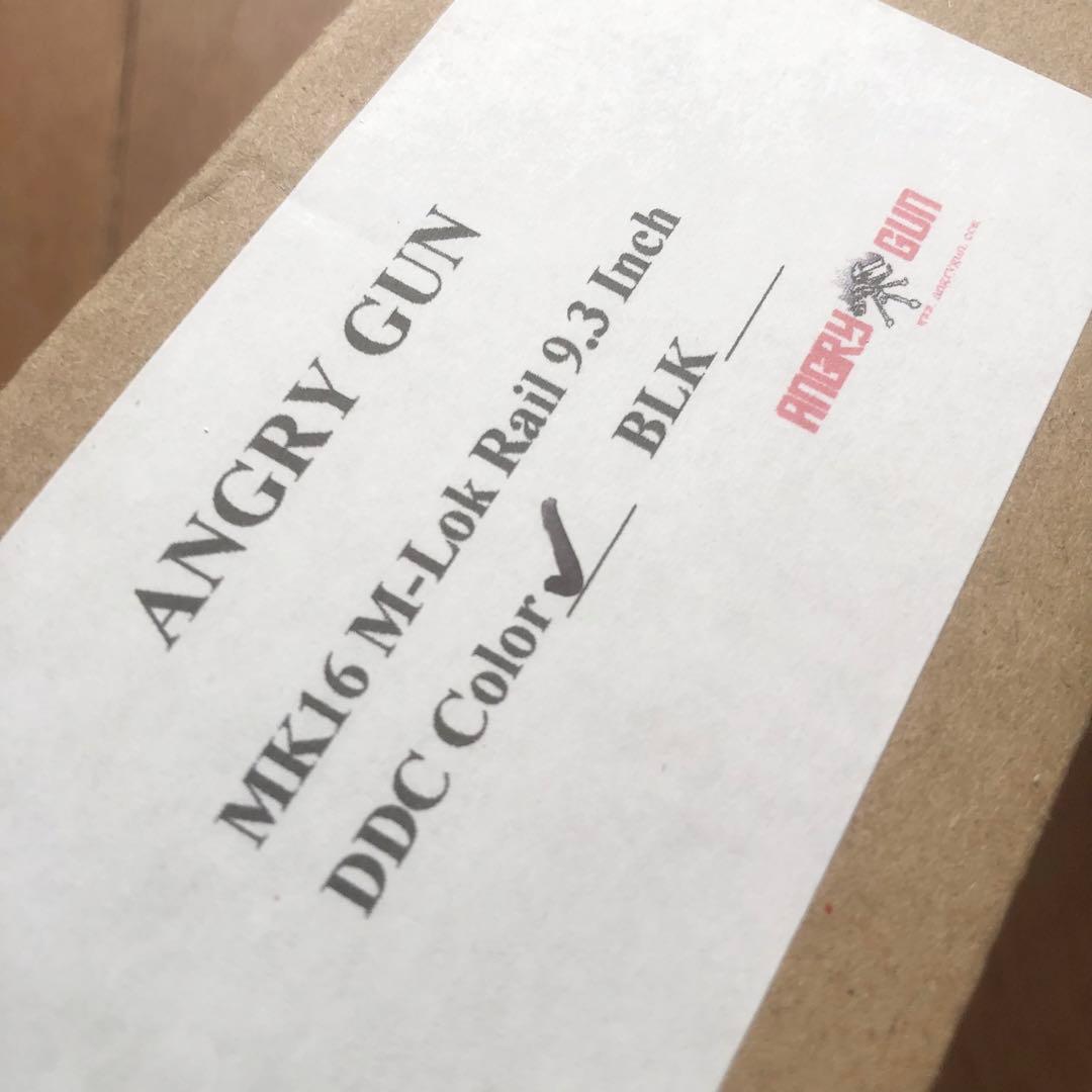ANGRY GUN MK16 M-Lok Rail 9.3インチ DDC