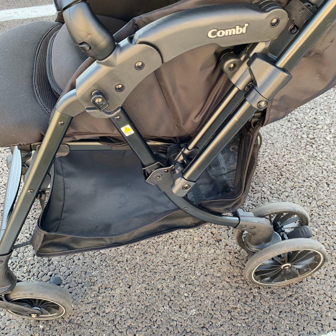 美品　combi スゴカルSwitch plus エッグショック ロッタ　黒