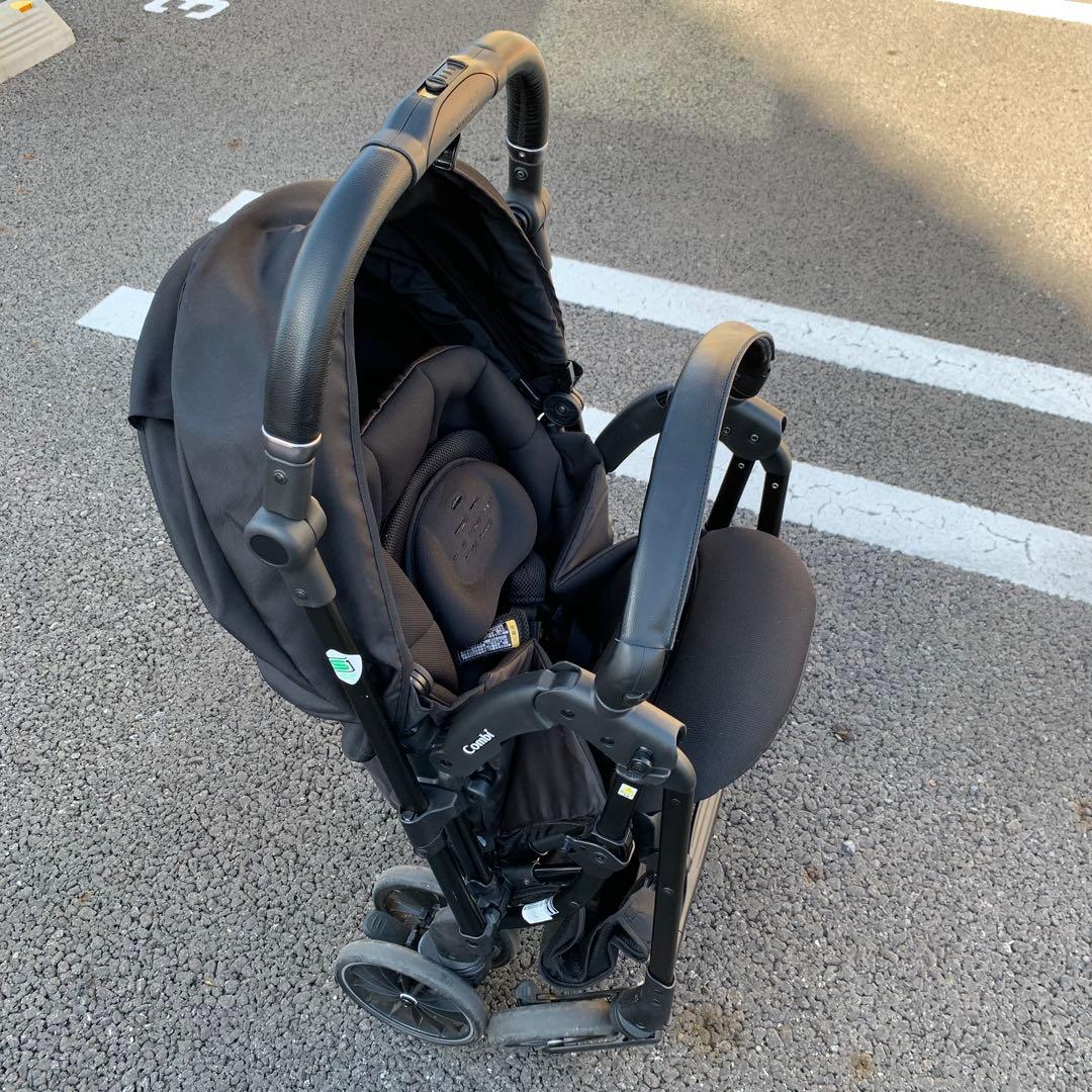 美品　combi スゴカルSwitch plus エッグショック ロッタ　黒