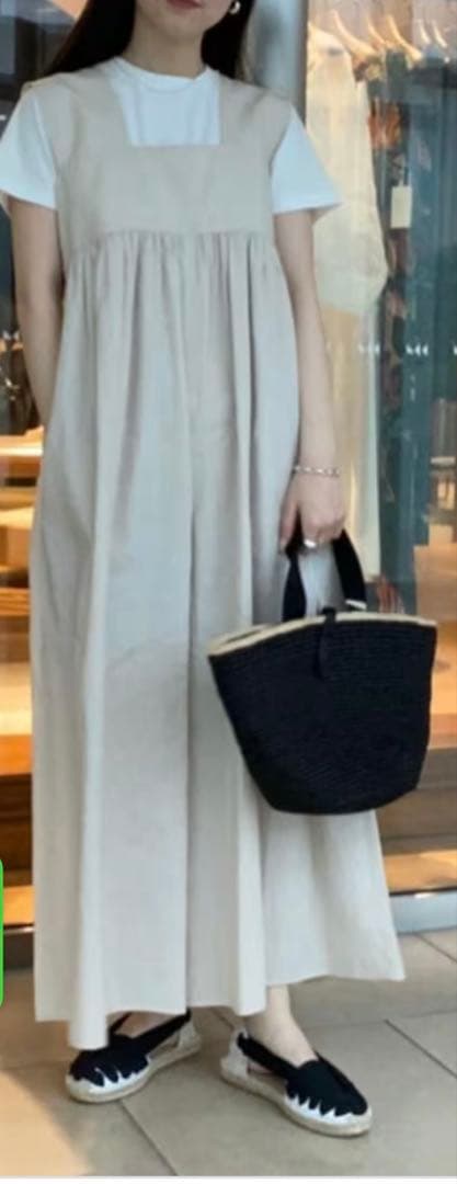 【Allureさま専用】 新品タグ付BALLSEYフリンジギャザーオールインワン