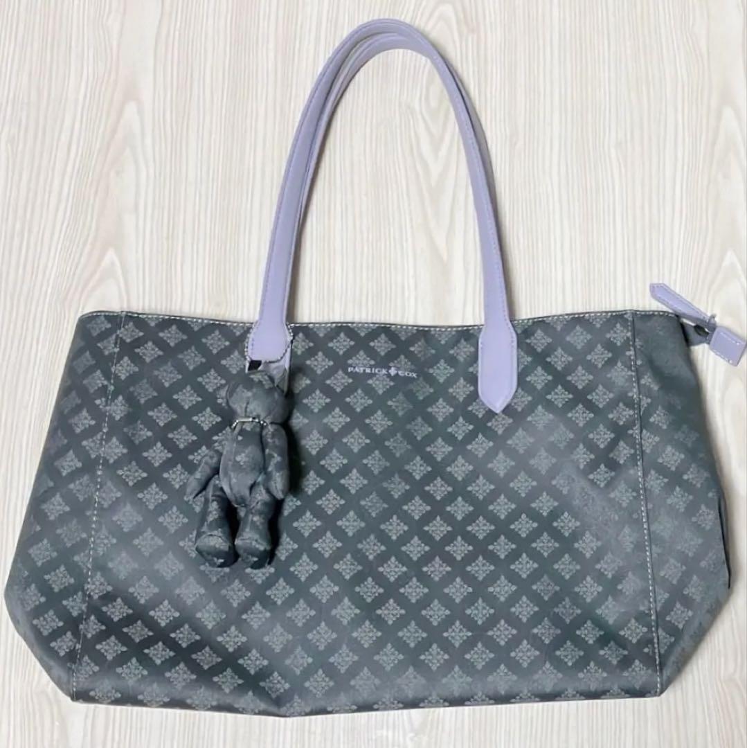 Patrick cox パトリックコックス トートバッグ ラベンダー