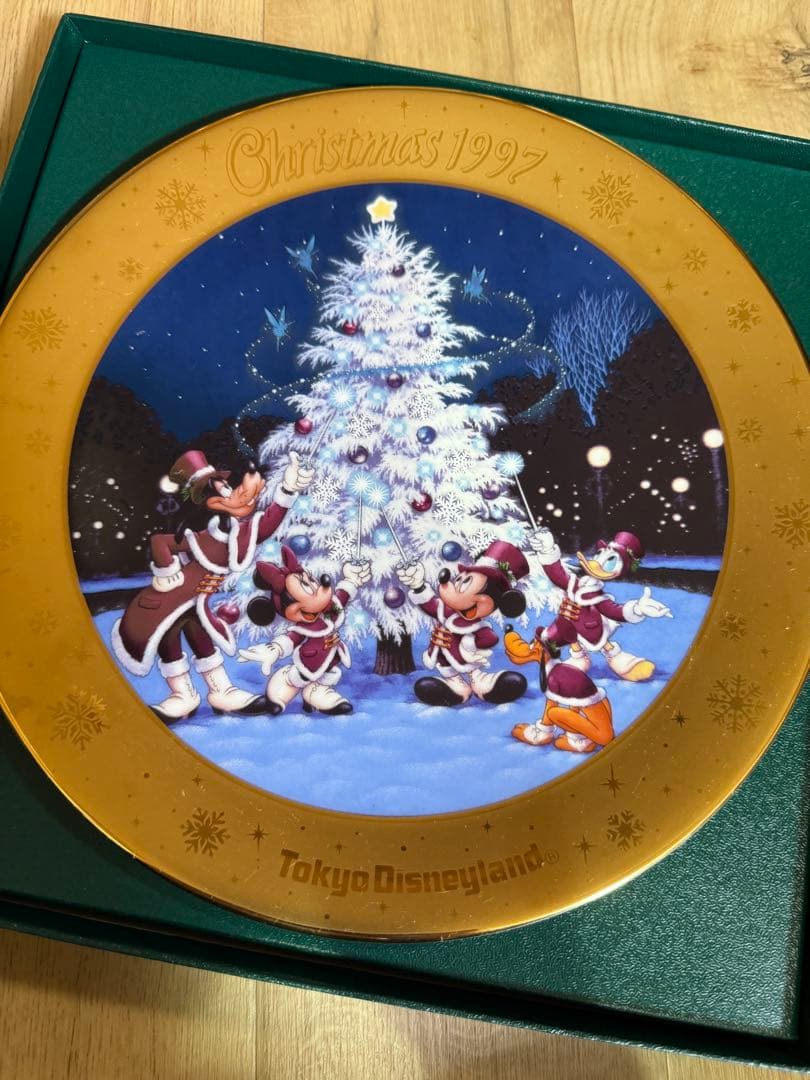 東京ディズニーランド クリスマスプレートセット 1996-2004