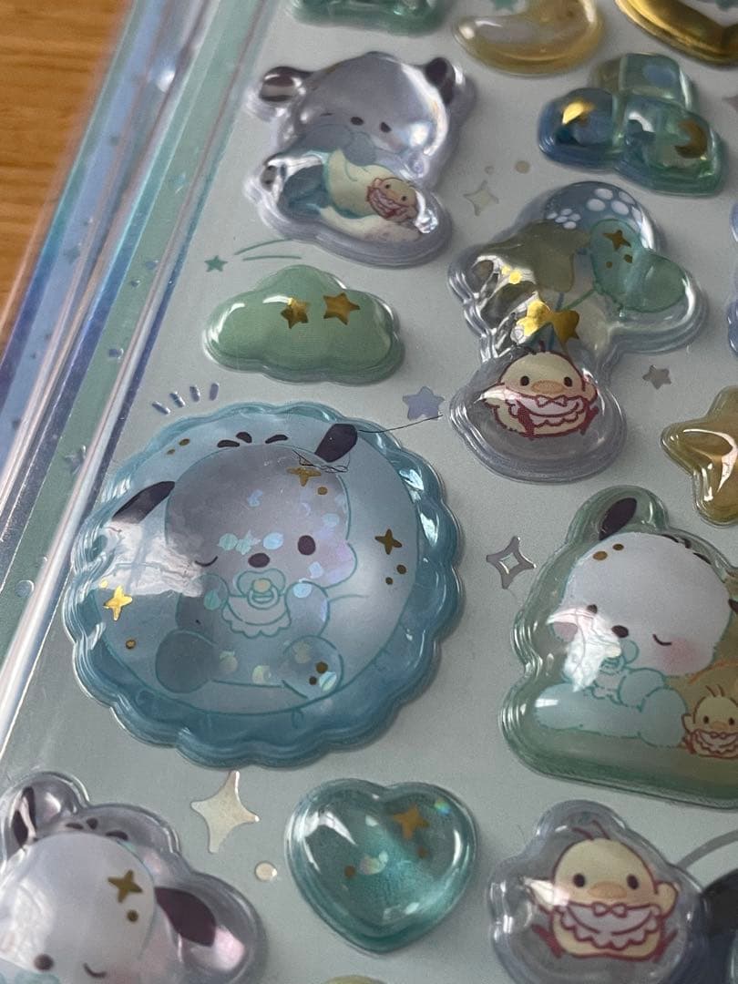 うるちゅるポップシール　3Dシール　サンリオセット