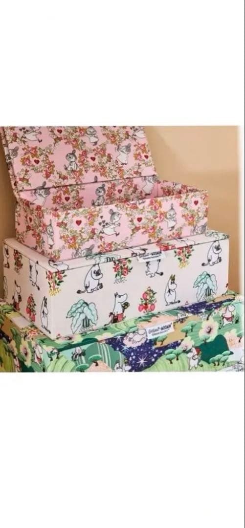 キャスキッドソン　ムーミン ストレージボックス3個セット