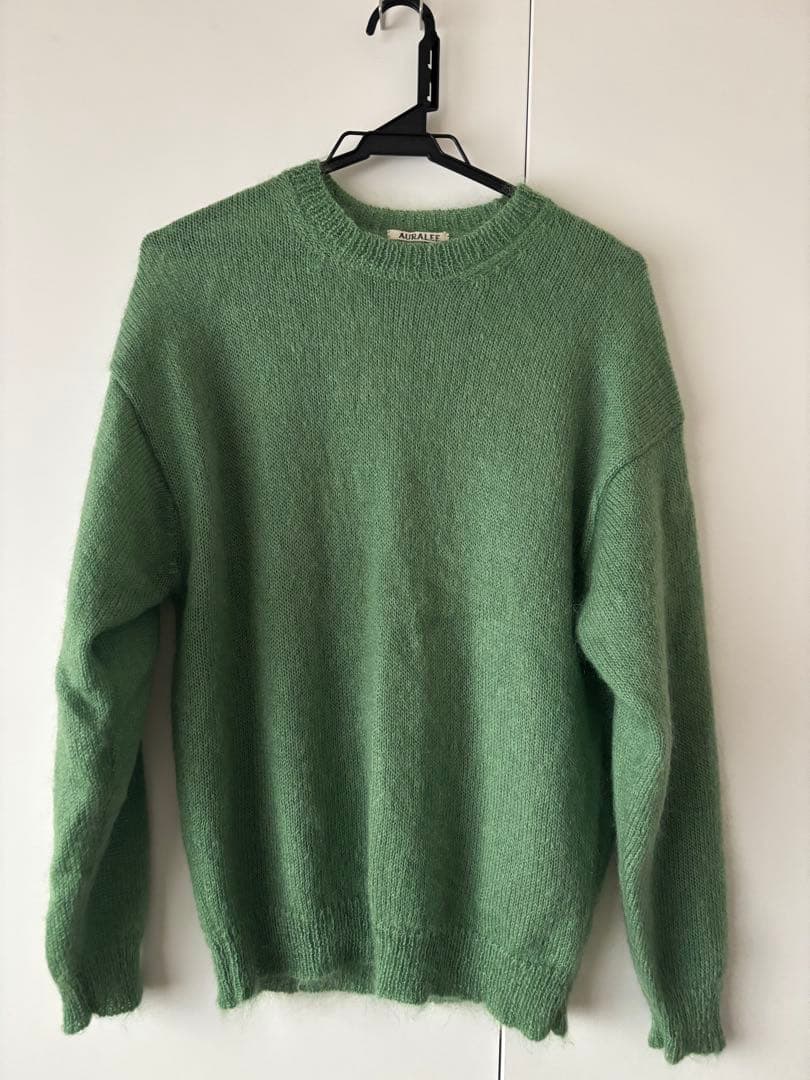 AURALEE ニットグリーン　サイズ1