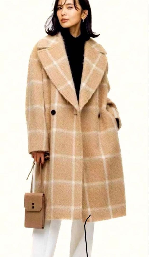 りん。さん専用 23区　MANTECOジャジーチェックコート