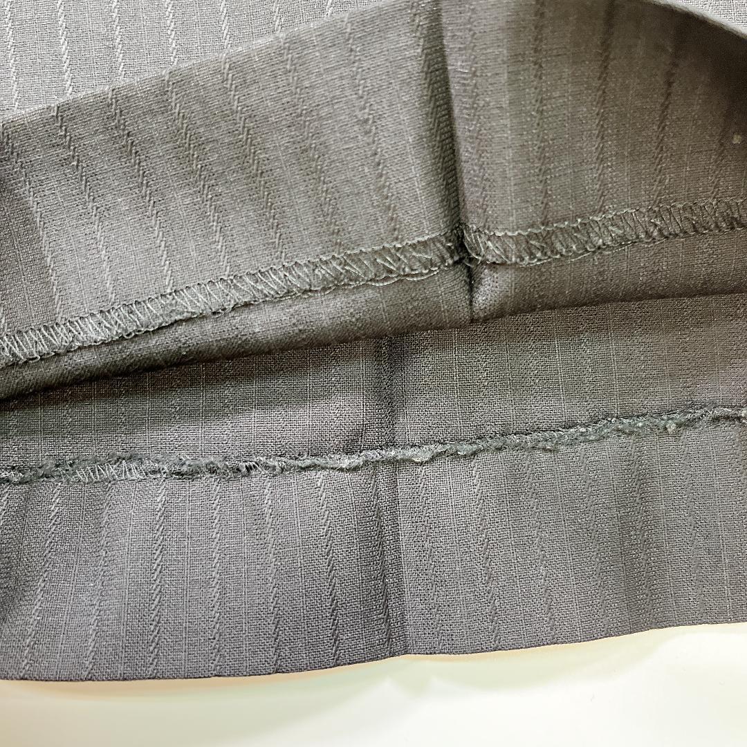 セオリーリュクス パンツスーツ セットアップ 36 S 黒 ストライプ