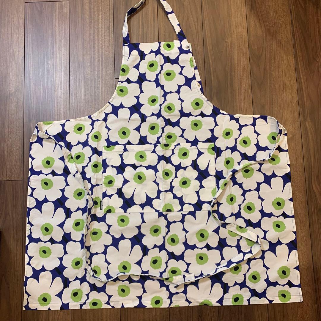 【レア　未使用】marimekko × FINNAIR エプロン　ウニッコ